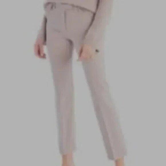 Max Mara Beige/Taupe Stretch Ankle Pants NWT - Picture 2 of 16